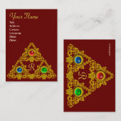 魔法電解タリスマンモノグラム 名刺 (正面/裏面)