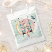 魔法魅惑の妖精オンザスイング子供の誕生日 フェイバーバッグ (クリップ留めされた状態)