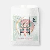 魔法魅惑の妖精オンザスイング子供の誕生日 フェイバーバッグ (正面)