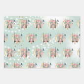 魔法魅惑の妖精オンザスイング子供の誕生日 ラッピングペーパーシート (正面2)