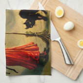 魔法魔法使い キッチンタオル (四つ折り)