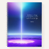 魔法鮮やか発現引用文 ノートブック (正面)