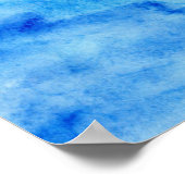 魔法鯨水色 ポスター (角)