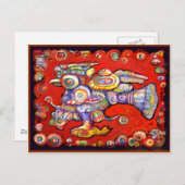 魔法鳥はがきbyエール ポストカード (正面/裏面)