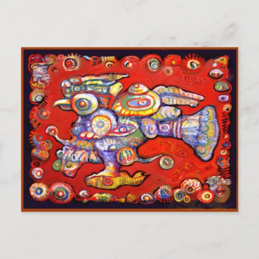 魔法鳥はがきbyエール ポストカード (正面)