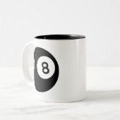 魔法8の球 ツートーンマグカップ (正面左)