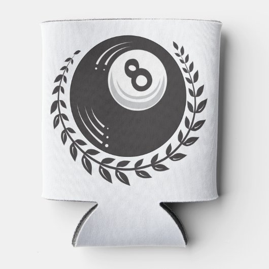 魔法8ボールタトゥー 缶クーラー (正面)