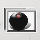 魔法8ボール ポストカード (正面/裏面)