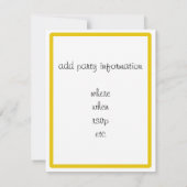 魔法8ボール(答えを追加) 招待状 (裏面)