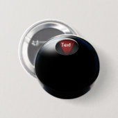 魔法8ボール（答えを追加） 缶バッジ (正面&裏面)