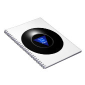 魔法8 Ball – テキスト ノートブック (右側)