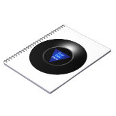 魔法8 Ball – テキスト ノートブック (左側)