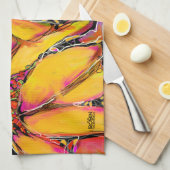 「魔法」ひまわりキッチンタオル キッチンタオル (四つ折り)