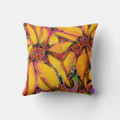 "魔法"ひまわり角枕 クッション (裏面)