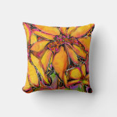 "魔法"ひまわり角枕 クッション (正面)