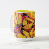 "魔法"ひまわり15ozツートーンマグ ツートーンマグカップ (正面左)