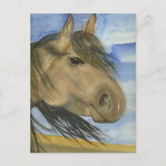 魔法・アン・アメリカン・マスタング ポストカード (正面)