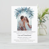 魔法・オブ・ウィンター・フォト・コミットメント式 招待状 (スタンド正面)