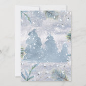 魔法・オブ・ウィンター・フォト・コミットメント式 招待状 (裏面)