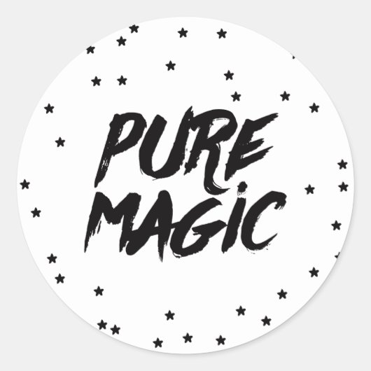 魔法・オブ・クリスマスホリデー ラウンドシール (正面)