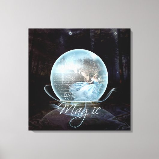 魔法-キャンバスプリント キャンバスプリント (正面)