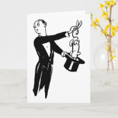 魔法 – グリーティングカード (黄色い花)