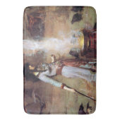 魔法・サークル、ジョン・ウィリアム・ウォーターハウス バスマット (正面縦)