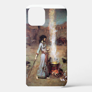 魔法・サークル、ジョン・ウィリアム・ウォーターハウス iPhone 12ケース