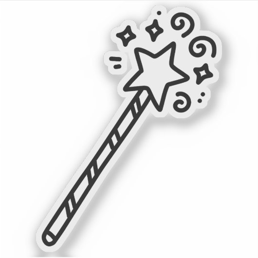 魔法 シール (正面)