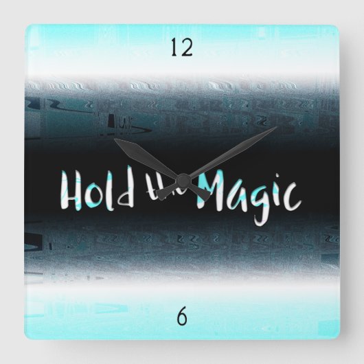魔法 スクエア壁時計 (正面)