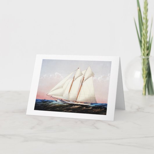 魔法、スクーナーヨット シーズンカード (正面)