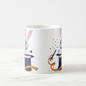 魔法·バニー·イン·トップハット コーヒーマグカップ (中央)