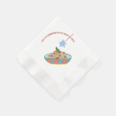 魔法&パスタナプキン 縁ありカクテルナプキン (角)