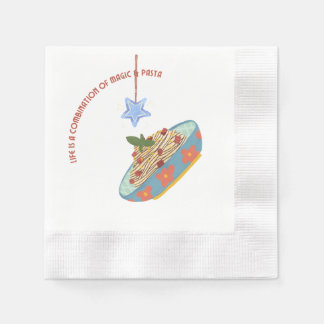 魔法&パスタナプキン 縁ありカクテルナプキン