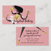 魔法·フェアリー·クッキー·ケーキ·ベーキング·ベーカリー 名刺 (正面/裏面)