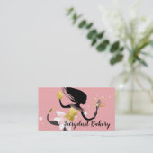 魔法·フェアリー·クッキー·ケーキ·ベーキング·ベーカリー 名刺 (スタンド正面)