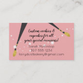 魔法·フェアリー·クッキー·ケーキ·ベーキング·ベーカリー 名刺 (裏面)