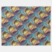 魔法 フリースブランケット (正面(横))