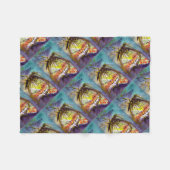 魔法 フリースブランケット (正面(横))