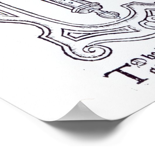 魔法 ポスター (角)