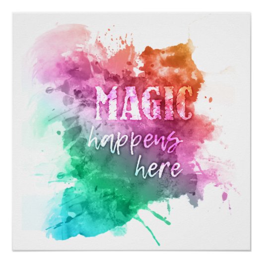 「魔法」ポスター ポスター (正面)