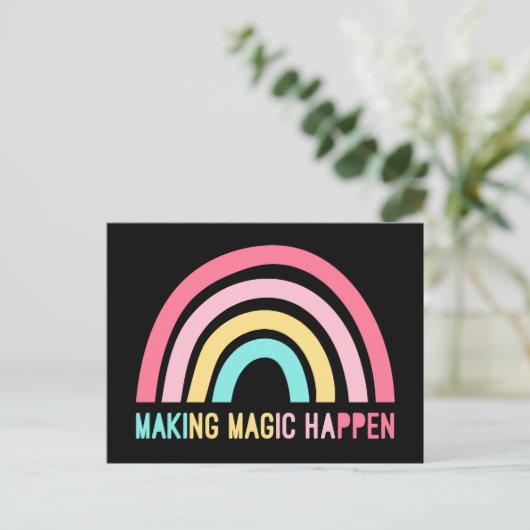 魔法 ポストカード (スタンド正面)