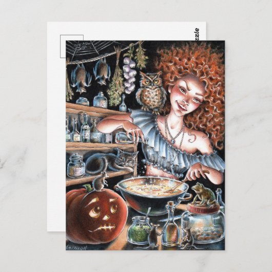 魔法 ポストカード (正面/裏面)