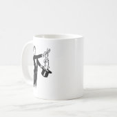魔法-マグ コーヒーマグカップ (正面左)