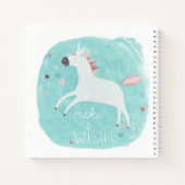 魔法・ユニコーン・スクワッド – お願い ノートブック (裏面)