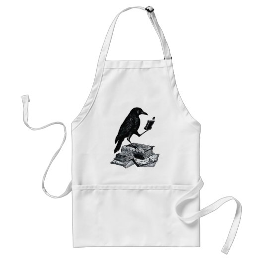 魔法・レーブンと学術書 スタンダードエプロン (正面)