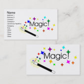 魔法 名刺 (正面/裏面)