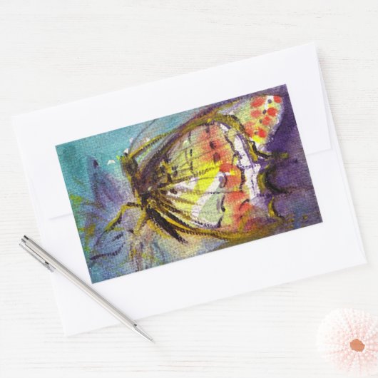 魔法 長方形シール (封筒)