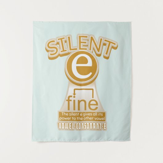 魔法eルールPHONICS学の英語 タペストリー (正面)