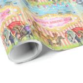 魔法GCはサーカスのヴィンテージを結合します ラッピングペーパー (ロールコーナー)